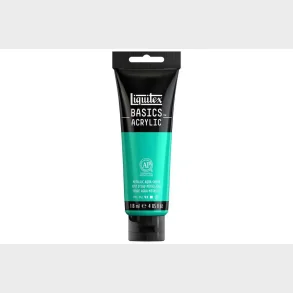 Basics 118ml metallic aqua green