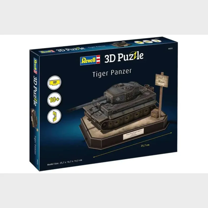 3D Puzzle Tiger I - German Tank