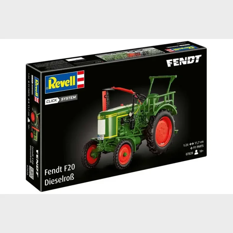Fendt F20 Dieselro Tractor 1:24 click system
