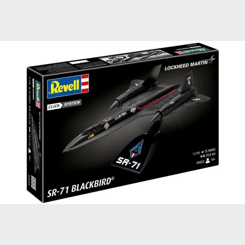 Revell - Lockheed SR-71 Blackbird 1:110 click system