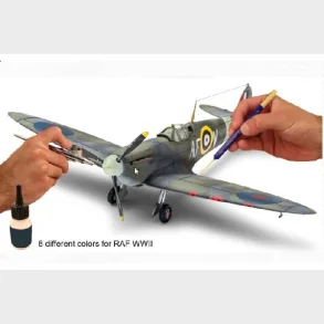 Revell - Model Color, RAF WWII 8x17ml