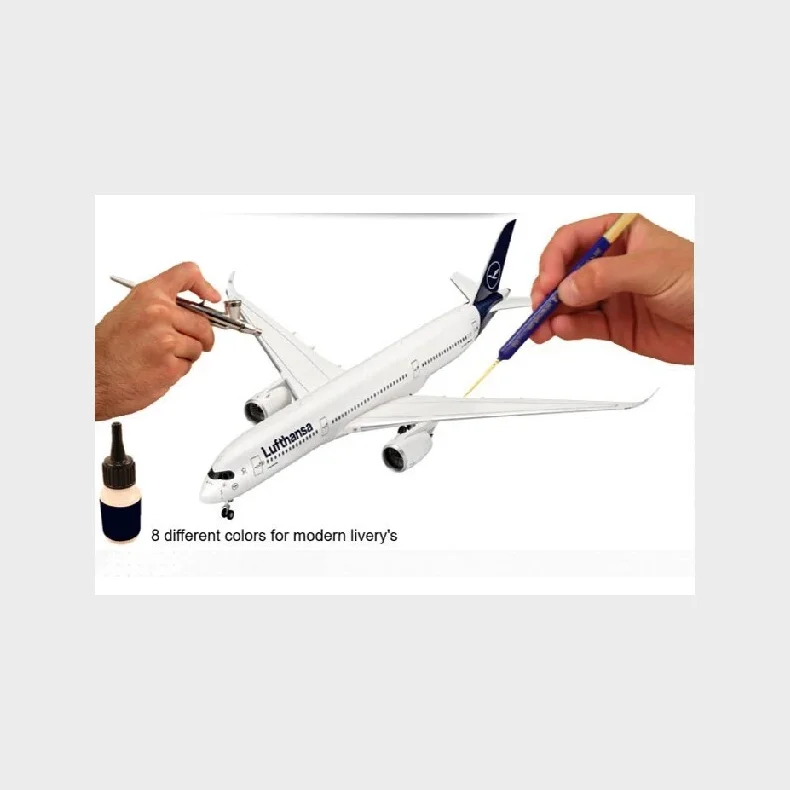 Revell - Model Color, Modern Airliner 8x17ml