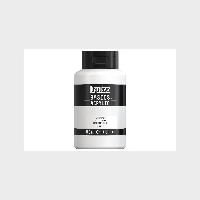 Basics 400Ml Titanium White 432