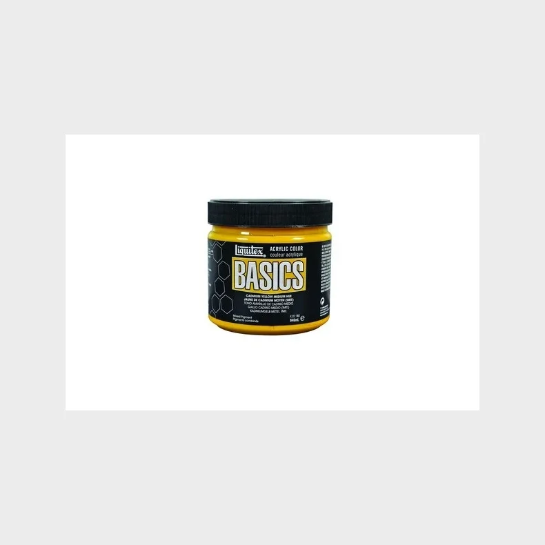 Basics 946Ml Cadmium Yellow Medium (Imit) 161
