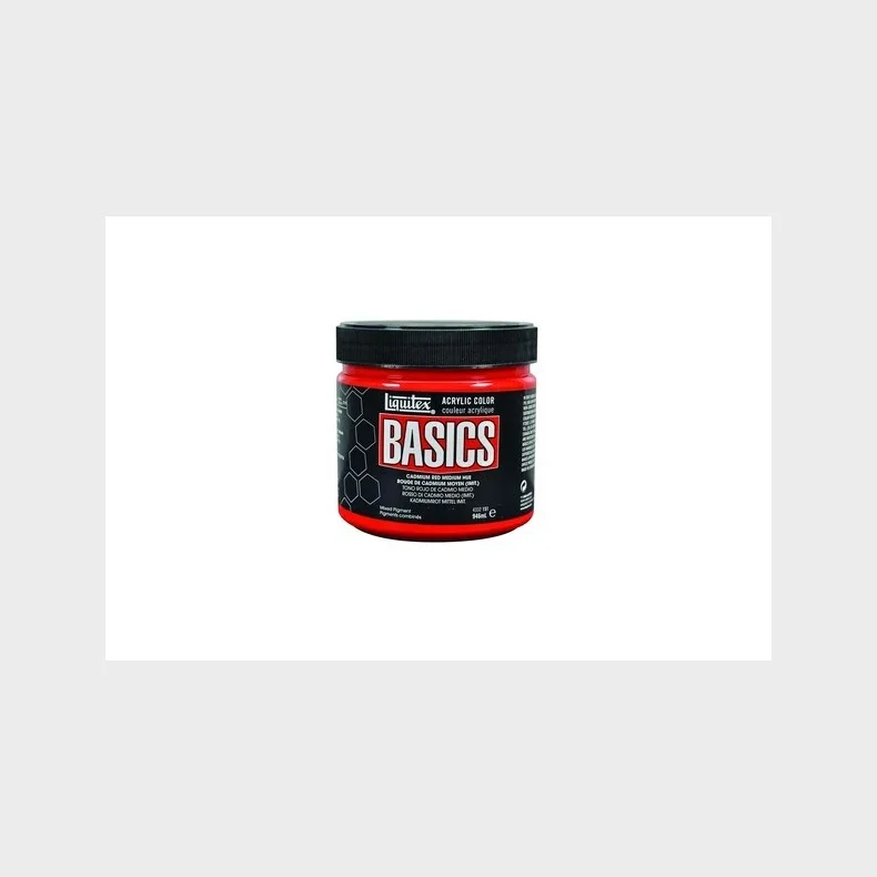 Basics 946Ml Cadmium Red Medium Hue 151