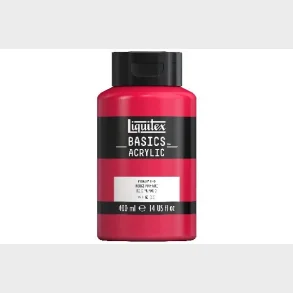 Basics 400Ml Primary Red 415