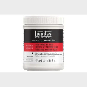 Acrylic medium light modeling paste 473ml