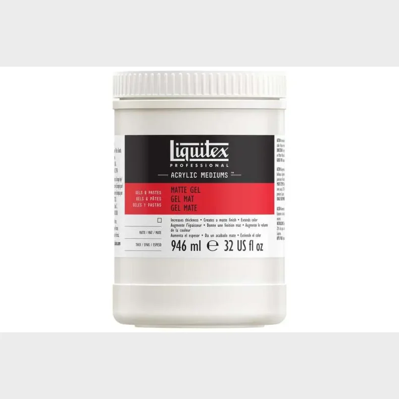 Acrylic medium matte gel 946ml
