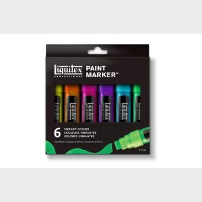 Paint Marker Wide Vibrant 6pcs