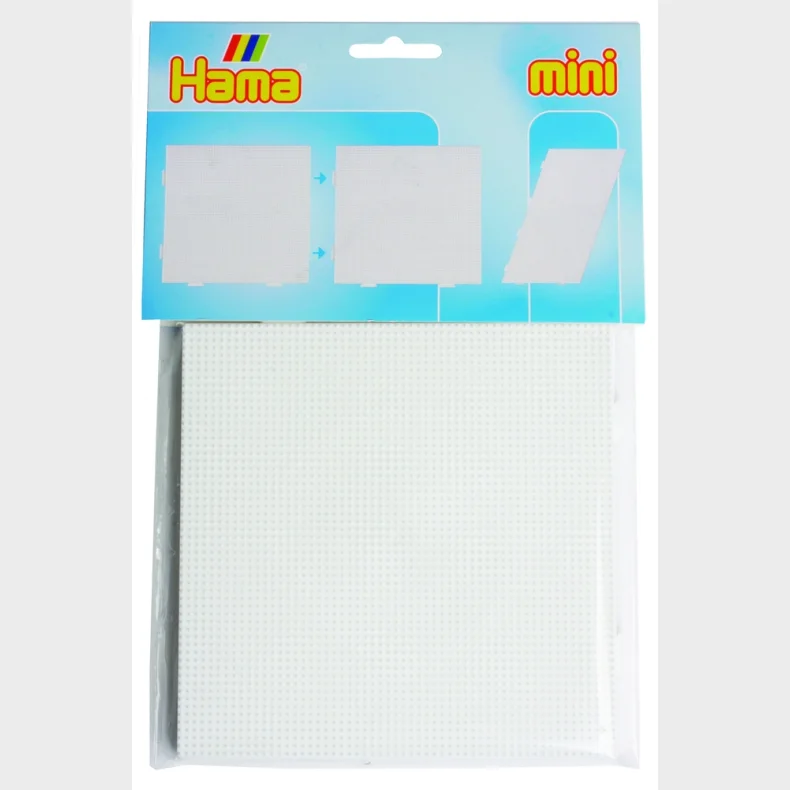 Hama mini 2stk stiftplader firkantet 14,5x14,5cm