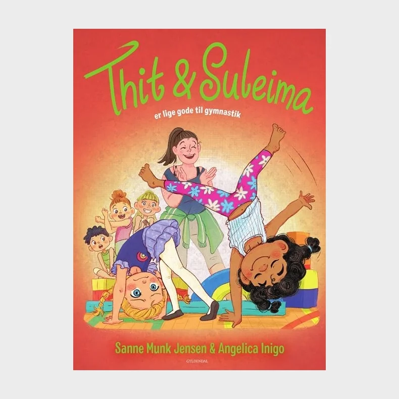 Thit & Suleima er lige gode til gymnastik