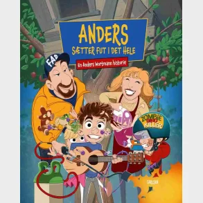 Anders s�tter fut i det hele