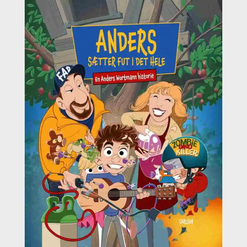 Anders s�tter fut i det hele