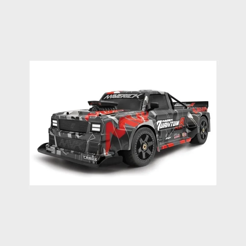 QuantumR Race Truck Body (Black/Red)