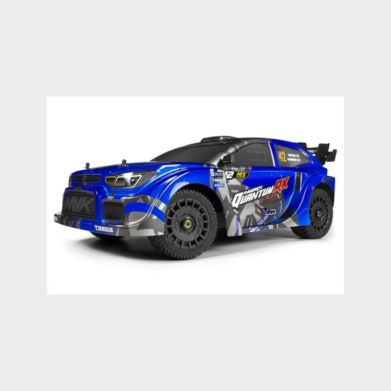 QuantumRX Rally Car Body - Blue