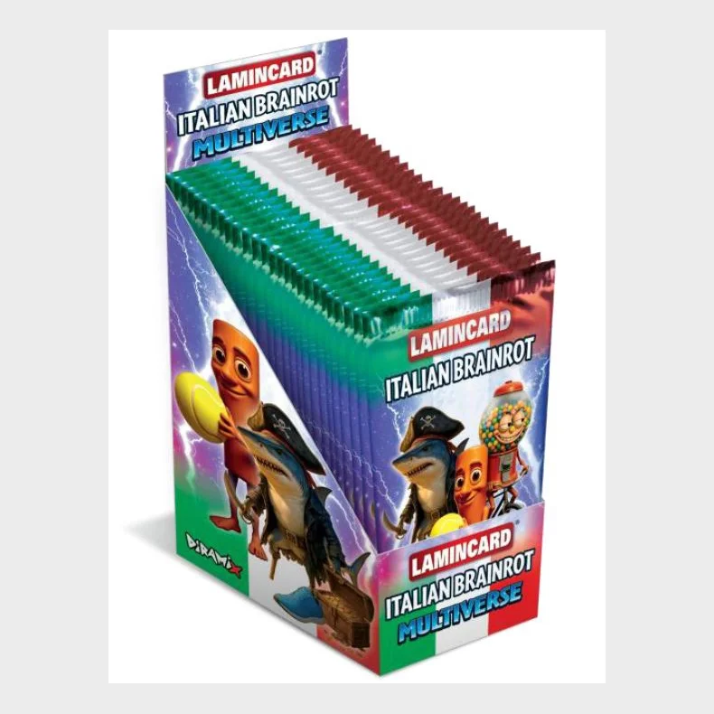 Brainrot samlekort 5-pak Wave 2 Ass