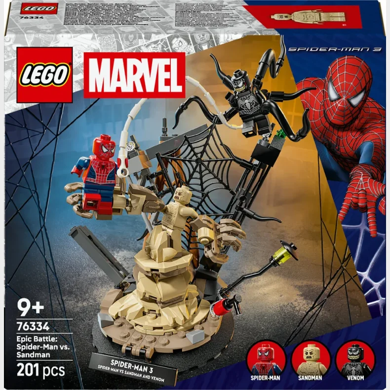 76334 LEGO Super Heroes Marvel Episk kamp: Spider-Man mod Sandman