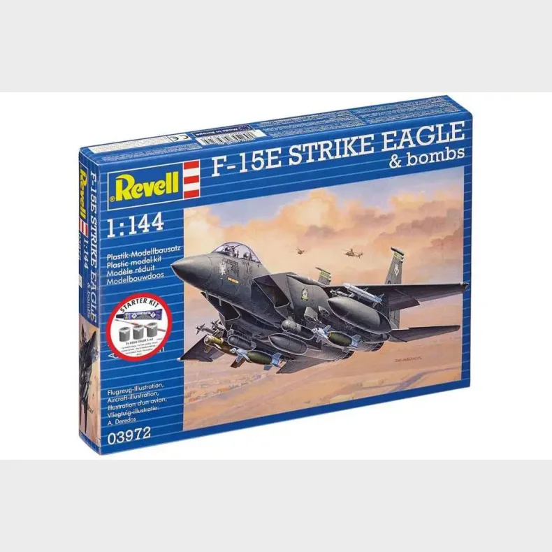 Starter Kit F-15E Strike Eagle & bombs 1:144