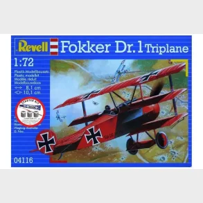 Starter Kit Fokker DR.1 Triplane 1:72