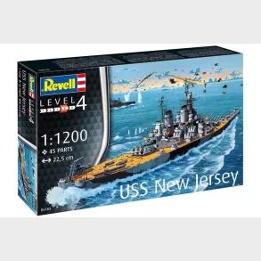 Revell - USS New Jersey 1:1200