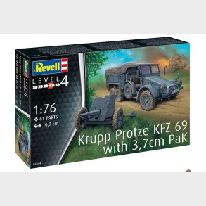 Revell - Krupp Protze KFZ 69 with 3,7cm Pak 1:76