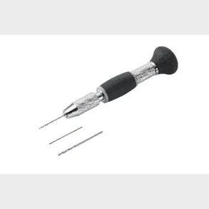 Hand Drill inc, 3 Drill Bits