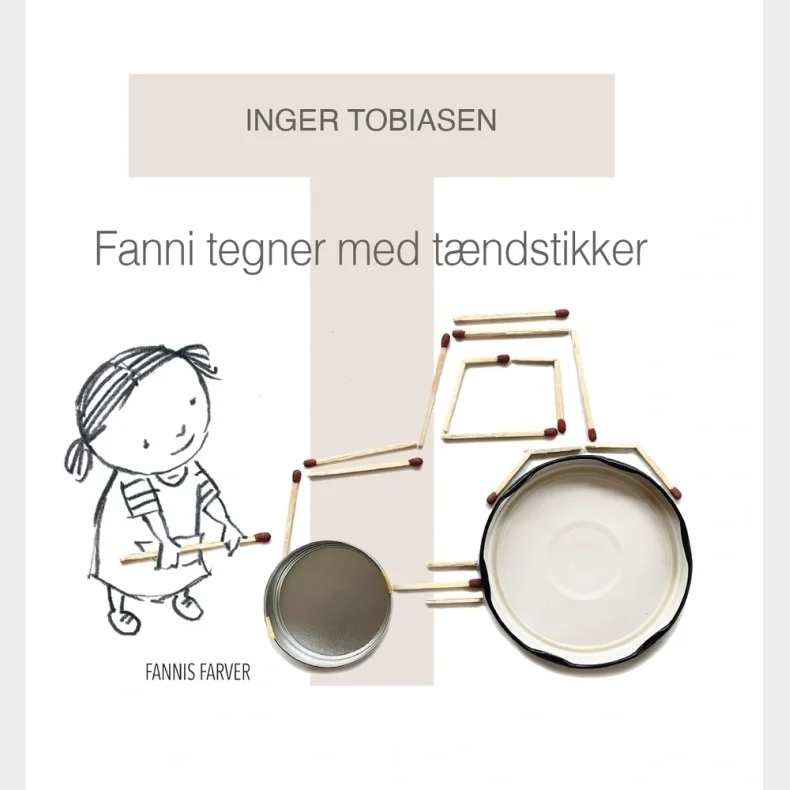 Fanni tegner med tndstikker