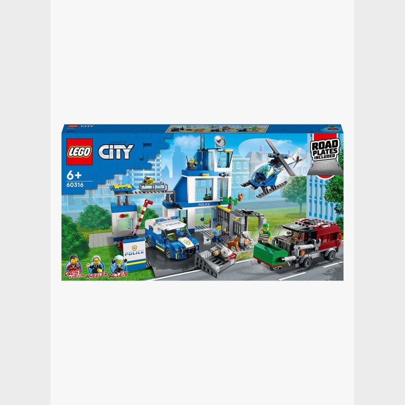 LEGO City Police 60316 Politistation