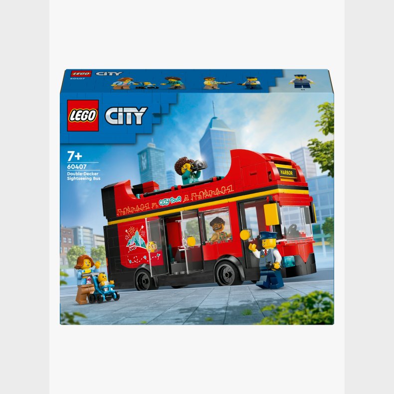 LEGO City 60407 R�d dobbeltd�kker-turistbus