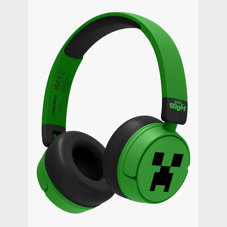 OTL Minecraft On-Ear H�retelefoner 85/95dB