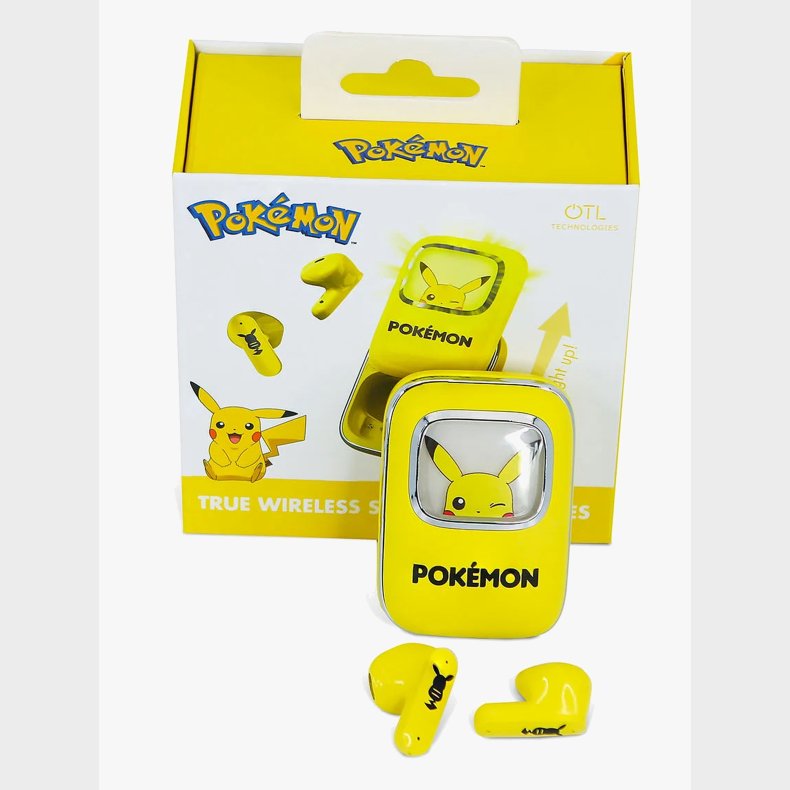 Pokmon Hretelefoner In-Ear TWS med LED Pikachu