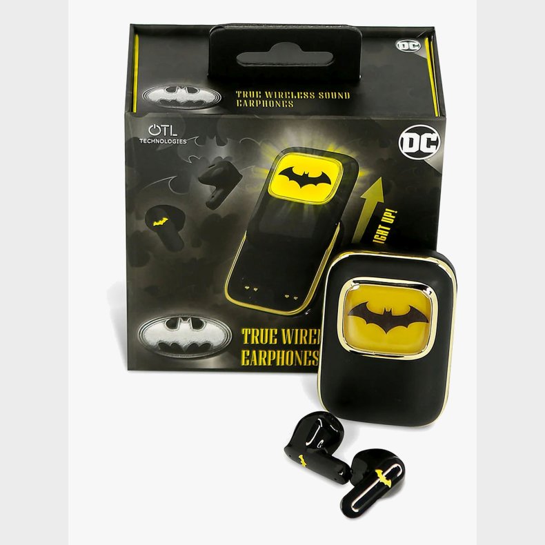 Batman H�retelefoner In-Ear TWS med LED