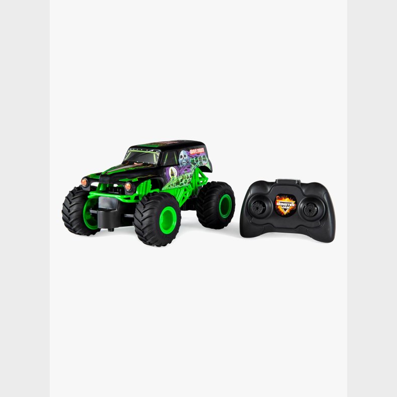 Monster Jam Fjernstyret Bil Grave Digger 1:24