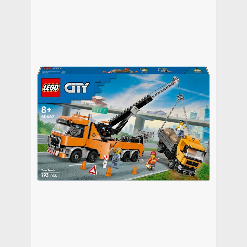LEGO City 60467 Stort bj�rgningsk�ret�j med kran