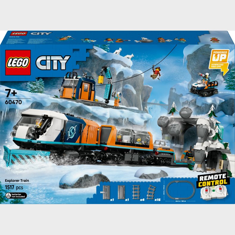 LEGO City 60470 Polarforskernes arktiske eksprestog