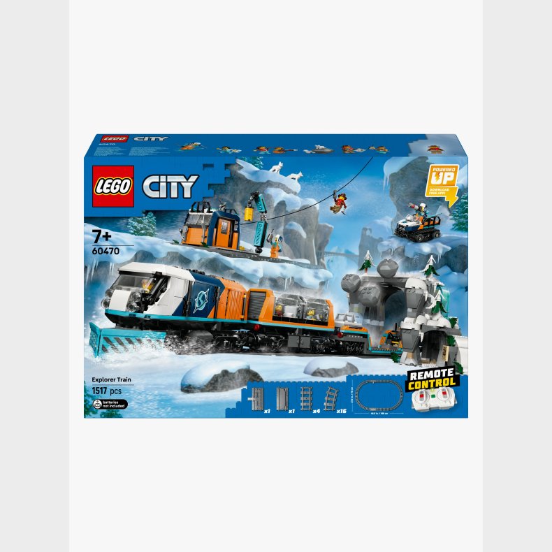 LEGO City 60470 Polarforskernes arktiske eksprestog