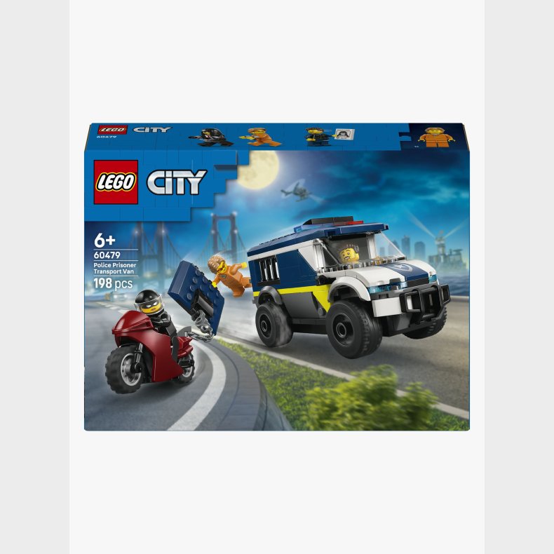 LEGO City 60479 Politivogn til fangetransport
