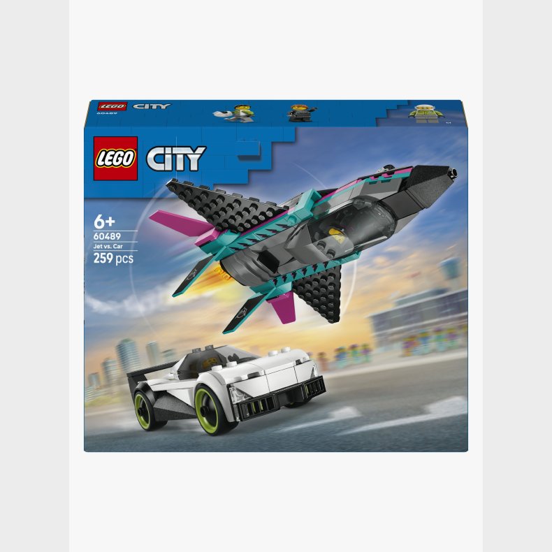 LEGO City 60489 Jetfly mod racerbil
