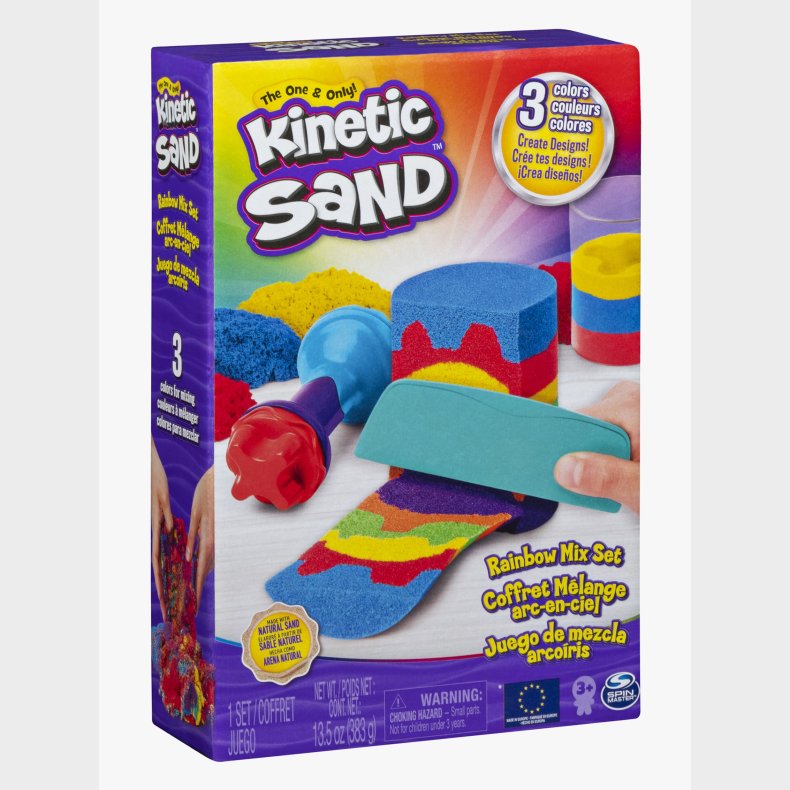 Kinetic Sand Leges�t Rainbow Mix