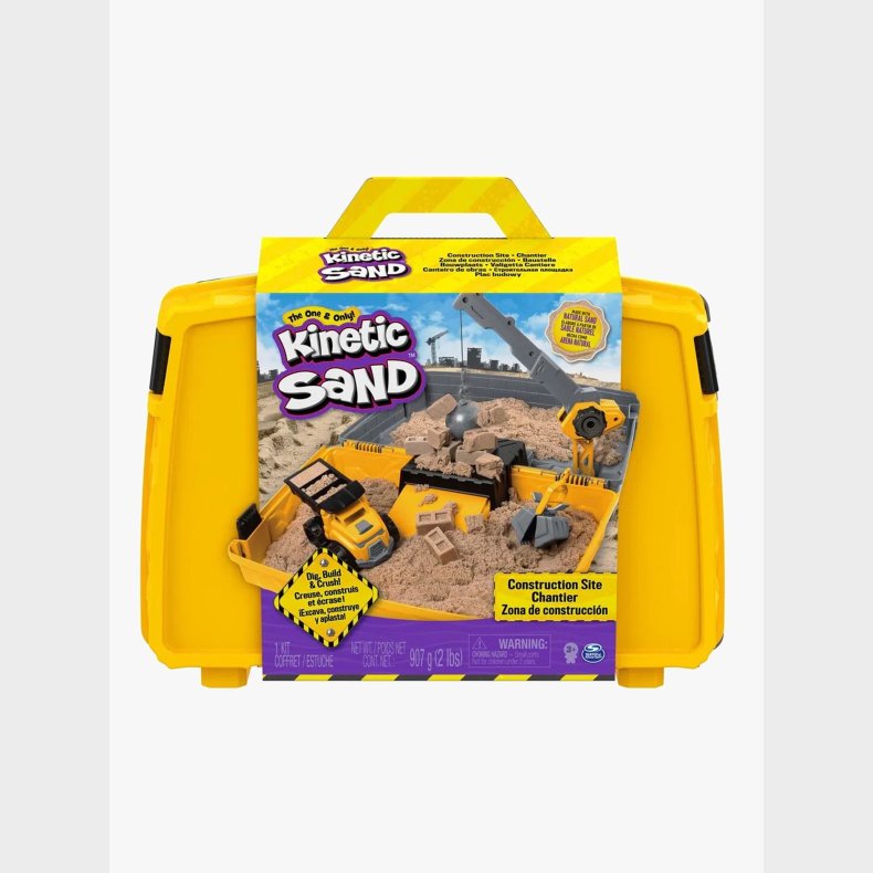 Kinetic Sand
 Byggeplads Sammenklappelig Sandkasse