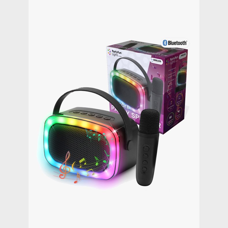 PartyFunLights Karaokes�t Mini Bluetooth
