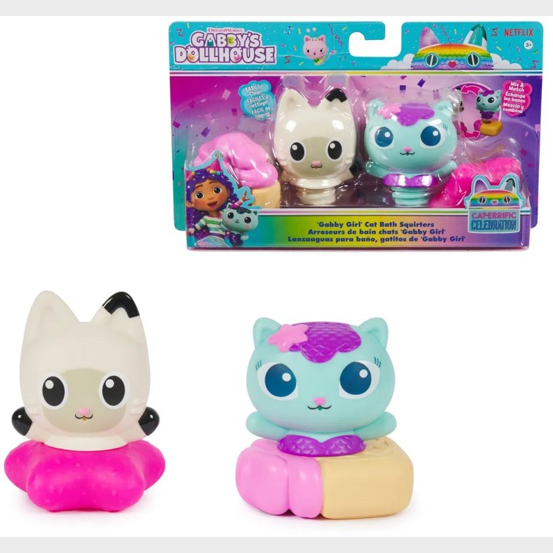 Gabby's Dollhouse Badesprjtere