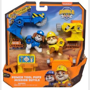 RubbleCrew Power Tool Pups Figurer 2-pak