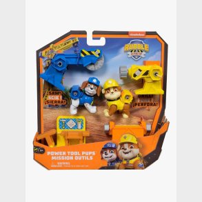 RubbleCrew Power Tool Pups Figurer 2-pak
