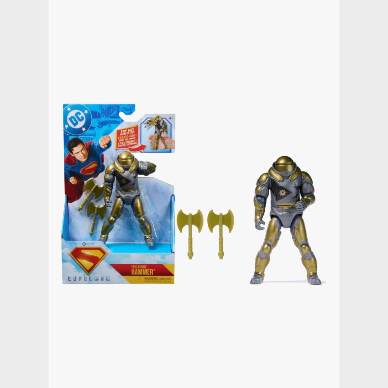 Superman Movie Feature Hammer Actionfigur - 15 cm