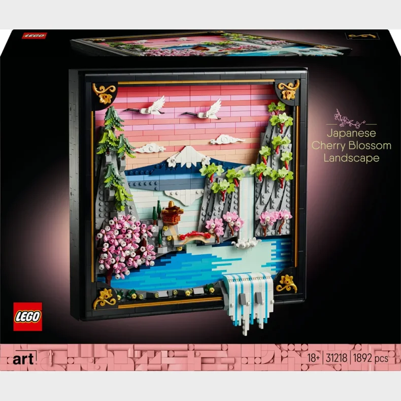 31218 LEGO ART Japansk landskab med kirsebrblomster