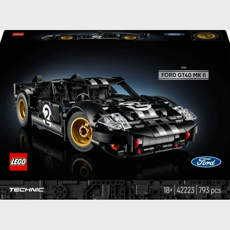 42223 LEGO Technic 1966 Ford GT40 MKII-racerbil