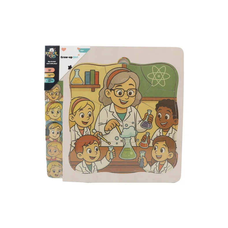 Kinder and Kids Lag-puslespil, Pigeliv