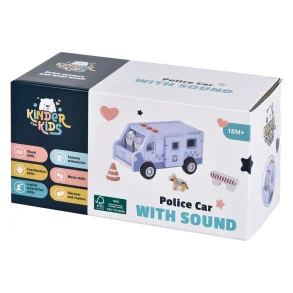 Kinder and Kids Politibil med lyd