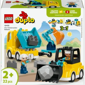 10475 LEGO DUPLO Town 3-i-1 Entrepren�rmaskiner
